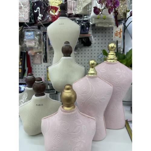 Présentoir pour collier en velours, velours de coton, avec Tissu en coton, styles différents pour le choix, Vendu par PC