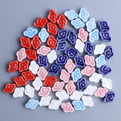 Placage Perle Porcelaine, Nuage, DIY, plus de couleurs à choisir Environ 2.5mm Vendu par sac