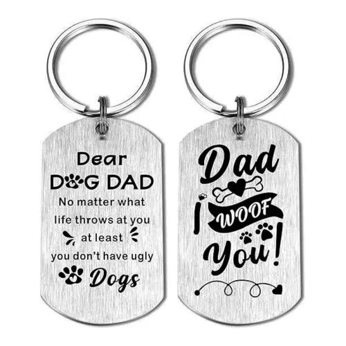 304ステンレススチール キークラスプ, ユニセックス & 文字パターンを持つ & けば立て & 両面, オリジナルカラー, 売り手 パソコン