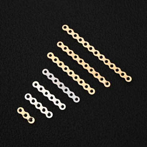 Barre de connecteur en fer, Placage, multihole & DIY & normes différentes pour le choix, plus de couleurs à choisir Vendu par sac