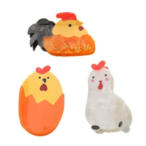 Feuille d'acétate griffes pince à cheveux, animal, styles différents pour le choix & pour femme, Vendu par PC