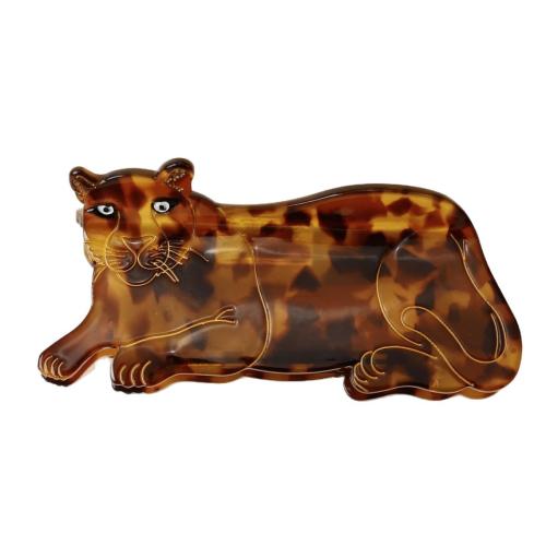 アセテートシート バンスクリップ, ヒョウ, ハンドメイド, ファッションジュエリー & 女性用, 無色 売り手 パソコン[