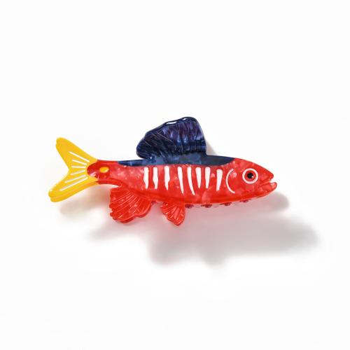 アセテートシート バンスクリップ, 魚, かわいい & 女性用, 彩色 売り手 パソコン[