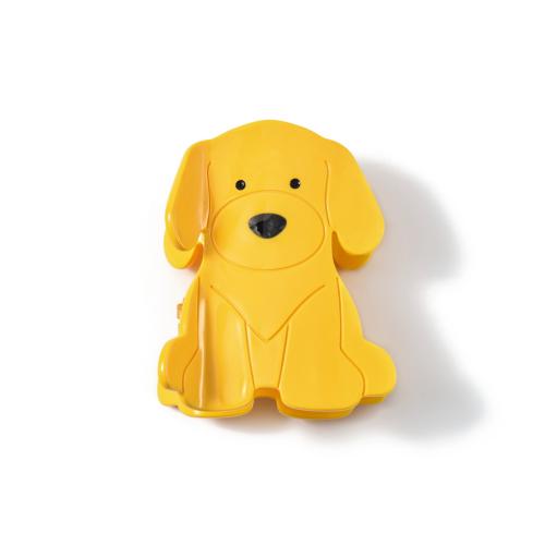 アセテートシート バンスクリップ, イヌ, かわいい & 女性用, イエロー 売り手 パソコン[