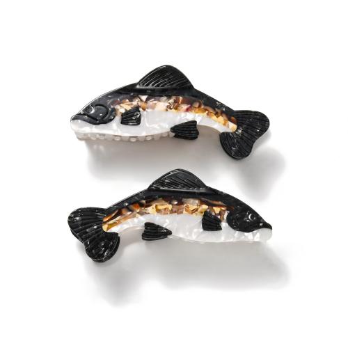 アセテートシート バンスクリップ, 魚, かわいい & 女性用 売り手 パソコン[