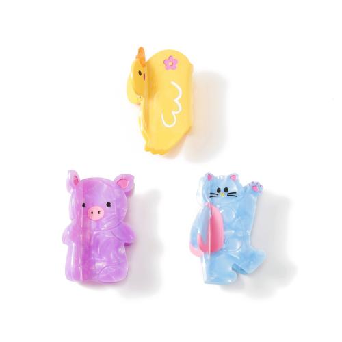 アセテートシート バンスクリップ, アニメーション, かわいい & 異なるスタイルを選択 & 女性用, 売り手 パソコン[