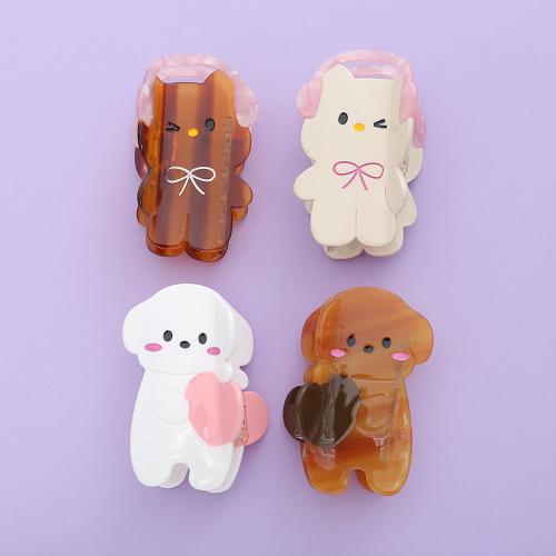 アセテートシート バンスクリップ, アニメーション, かわいい & 異なるスタイルを選択 & 女性用 売り手 パソコン[