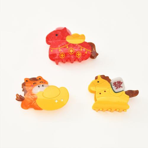 アセテートシート バンスクリップ, ウマ, かわいい & 異なるスタイルを選択 & 女性用 売り手 パソコン