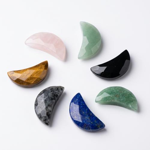 1つの宝石ビーズ, ジェムストーン, 月, DIY & 選択のための異なった材料 & 切り面 売り手 パソコン