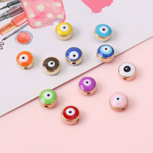 Evil Eye Resin Beads, DIY Approx 1mm 