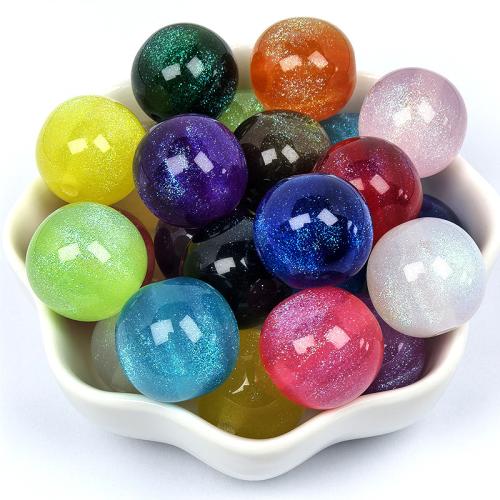 Resin Jewelry Beads, Round, DIY 
