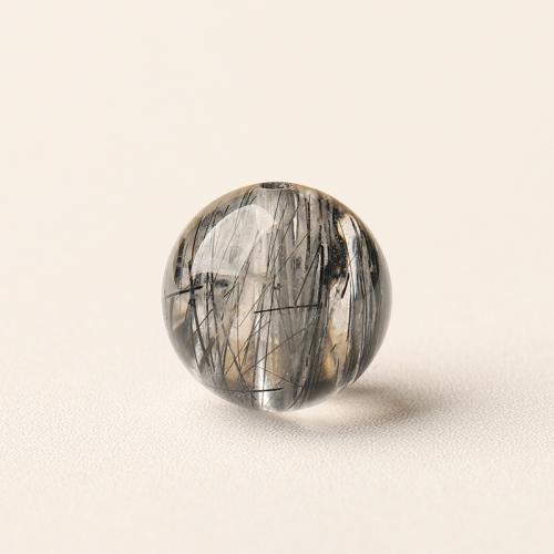 ルチル　クォーツ ビーズ, ラウンド形, 洗練されました。, DIY & 異なるサイズの選択, 売り手 パソコン