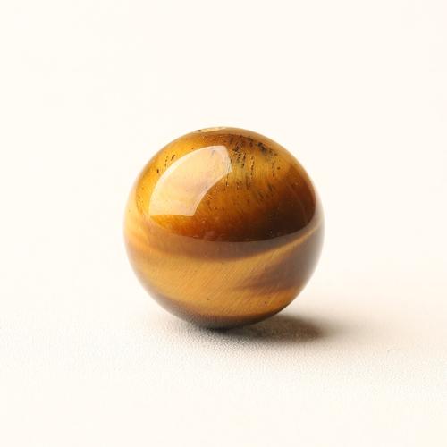 Tiger Eye Beads, Round, DIY yellow 