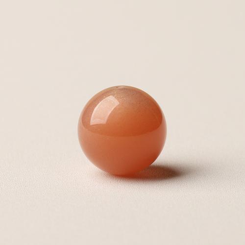 Natural Moonstone Beads, Orange Moonstone, Round, DIY 
