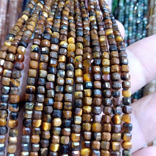 Single Gemstone Beads, Square, polished, DIY & faceted Approx 