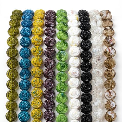 Flower Crystal Beads, DIY beads size 11.5-12mm, Approx 