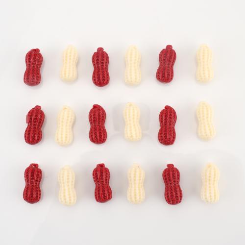 Meer Bambus Koralle Perlen, Erdnuss, DIY, keine, 18x8x8mm, verkauft von PC