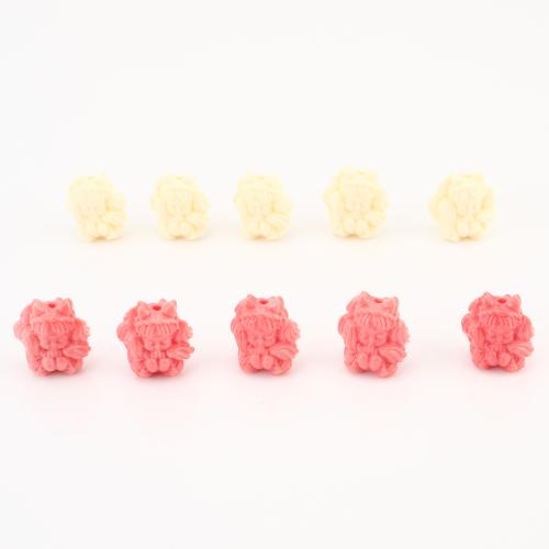 Meer Bambus Koralle Perlen, Fuchs, DIY, keine, 22x20x12mm, verkauft von PC