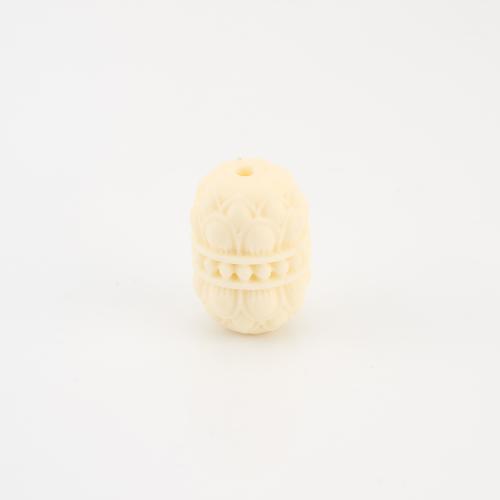 Meer Bambus Koralle Perlen, DIY, gelb, 19x13x13mm, verkauft von PC