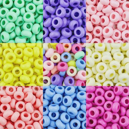 固体アクリル ビーズ, アクリル, そろばん, DIY, 無色 穴:約 6mm, 30パソコン/バッグ, 売り手 バッグ