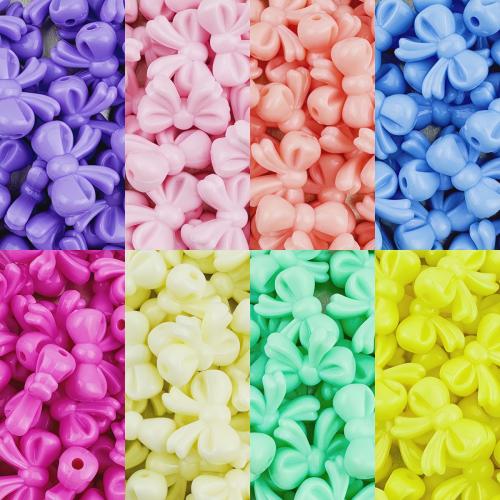 固体アクリル ビーズ, アクリル, 蝶々結び, 横穴 & DIY, 無色 穴:約 2mm, 20パソコン/バッグ, 売り手 バッグ