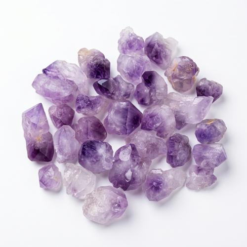 Natural Quartz Decoration, Amethyst purple 
