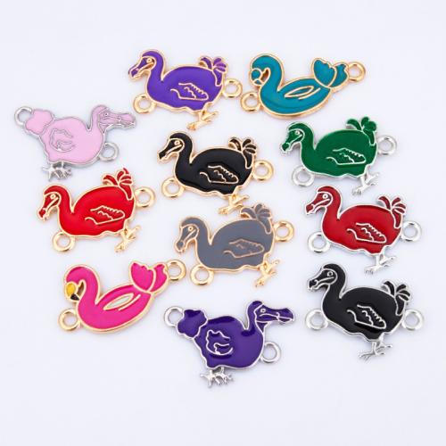 Emaille Zink Legierung Connector, Zinklegierung, plattiert, DIY & verschiedene Stile für Wahl & 1/1-Schleife, keine, verkauft von PC