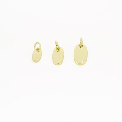 Messing Schmuck Anhänger, goldfarben plattiert, DIY & verschiedene Größen vorhanden, verkauft von PC