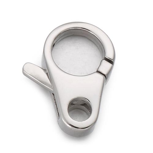 Edelstahl Verschluss, 304 Edelstahl, plattiert, DIY & verschiedene Stile für Wahl, verkauft von PC