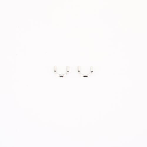 Edelstahl Schmuck Zubehör, 304 Edelstahl, Buchstabe U, DIY, originale Farbe, 5x5x6mm, verkauft von PC