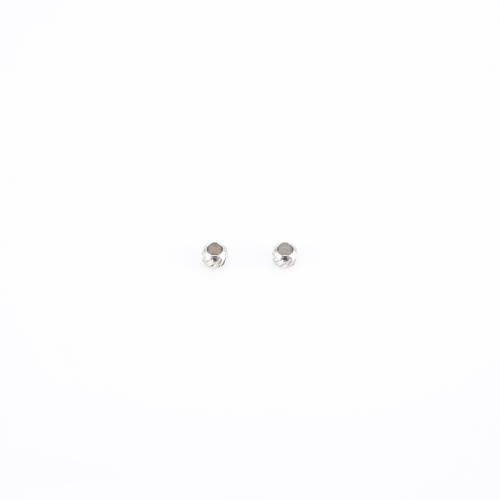 Edelstahl Perlen, 304 Edelstahl, DIY, originale Farbe, 3x3x3mm, verkauft von PC