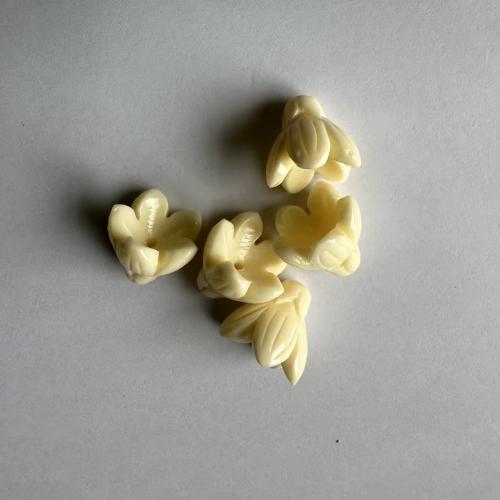 Meer Bambus Koralle Perlen, Blume, DIY, keine, 13x14.5mm, Bohrung:ca. 1mm, Länge:ca. 38 cm, 30PCs/Strang, verkauft von Strang