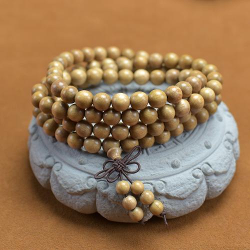 Holz Armband, rund, Folk-Stil & unisex & verschiedene Stile für Wahl, verkauft von Strang