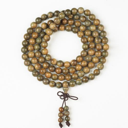 Holz Armbänder, grüne Sandelholz, unisex & verschiedene Stile für Wahl, verkauft von Strang