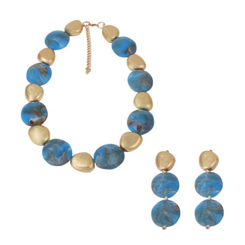 Conjuntos de joyería de la resina, diferentes estilos para la opción & para mujer, más colores para la opción, Vendido por Set