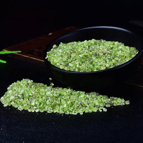 Peridot Perlen, Peridot Stein, Unregelmäßige, DIY, beads size 4-6mm, verkauft von kg