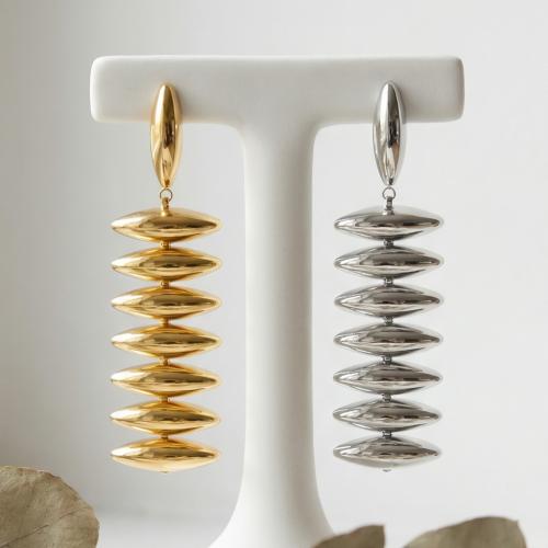 Нержавеющая сталь падение Серьги, нержавеющая сталь, Другое покрытие, ювелирные изделия моды & Женский, Много цветов для выбора продается Пара