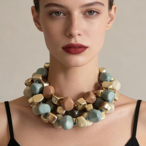 Смола воск шнур ожерелье, канифоль, с 2.7inch наполнитель цепи, ювелирные изделия моды & Женский, Много цветов для выбора, длина:Приблизительно 16.5 дюймовый, продается Strand