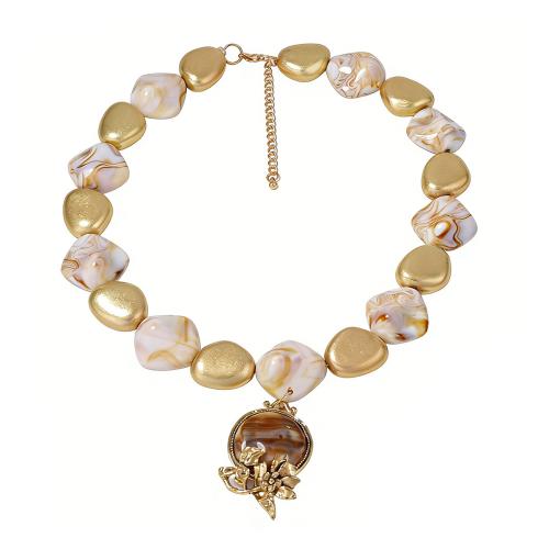 Смола воск шнур ожерелье, канифоль, с цинковый сплав, с 2.7inch наполнитель цепи, ювелирные изделия моды & Женский, разноцветный, длина:Приблизительно 19.6 дюймовый, продается Strand