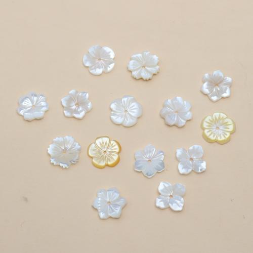Природные стеклянные бусы, Ракушка, Форма цветка, резной, DIY & разные стили для выбора, 12mm, продается PC