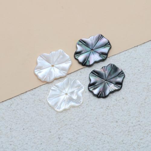 Природные стеклянные бусы, Ракушка, Листьев лотоса, резной, DIY, Много цветов для выбора продается PC