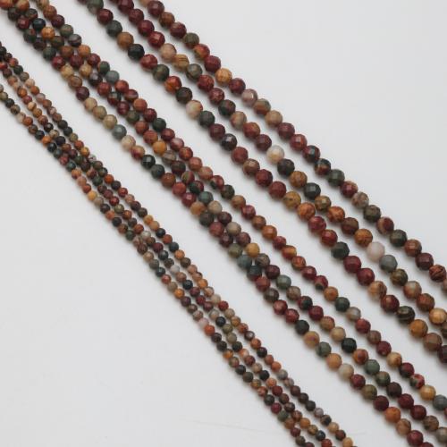 плаун Бусины, Круглая, DIY & разный размер для выбора & граненый, продается Strand