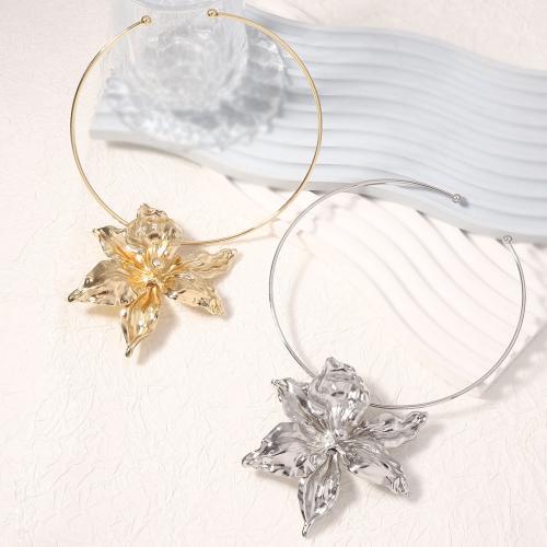 Ожерелье-воротник, цинковый сплав, Другое покрытие, ювелирные изделия моды & Женский, Много цветов для выбора длина:Приблизительно 15.7 дюймовый, продается Strand