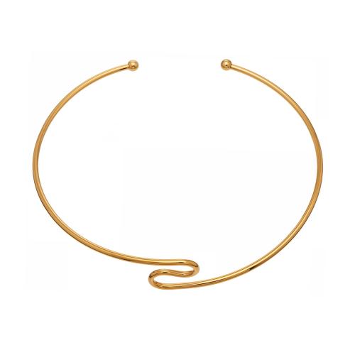 Ожерелье-воротник, нержавеющая сталь, плакирован золотом, ювелирные изделия моды & Женский, продается Strand