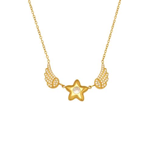 Ожерелье Цирконий нержавеющей стали, Нержавеющая сталь 304, с 1.9inch наполнитель цепи, Другое покрытие, ювелирные изделия моды & регулируемый & инкрустированное микро кубического циркония & Женский, Много цветов для выбора, длина:Приблизительно 16.14 дюймовый, продается Strand