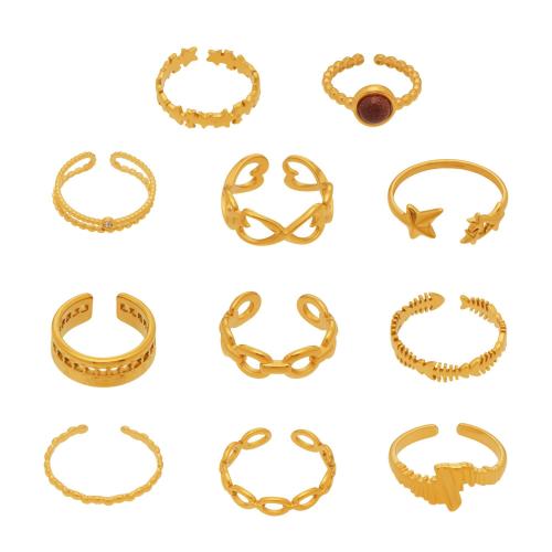 Кольцо из нержавеющей стали, Нержавеющая сталь 304, Другое покрытие, ювелирные изделия моды & Мужская & разные стили для выбора, Много цветов для выбора, продается PC