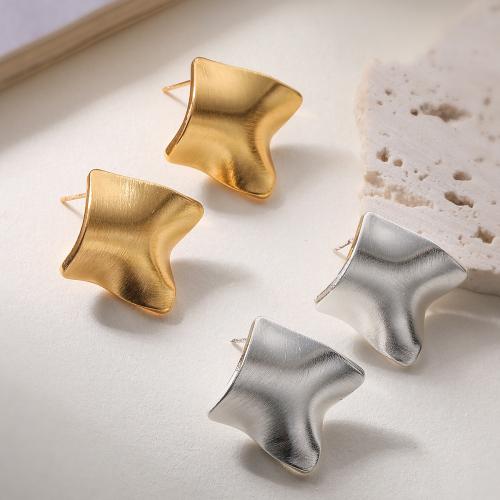 Латуни Стад Серьги, Латунь, Нерегулярные, Другое покрытие, ювелирные изделия моды & Женский, Много цветов для выбора продается Пара