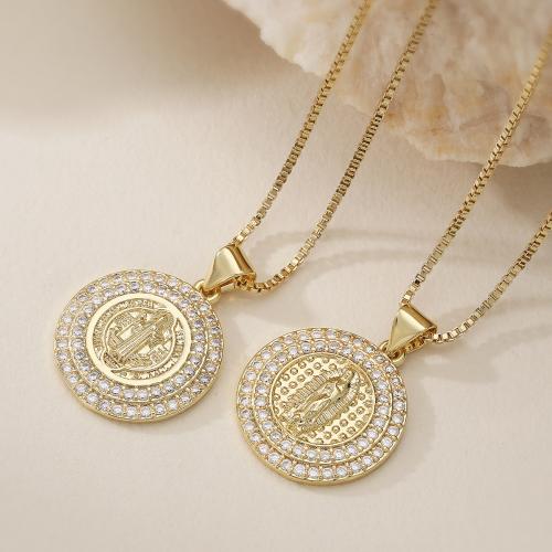 Корень Циркон Микро вымощает латунь ожерелье, Латунь, с 5cm наполнитель цепи, Другое покрытие, ювелирные изделия моды & регулируемый & инкрустированное микро кубического циркония & Женский, Много цветов для выбора длина:Приблизительно 45 см, продается Strand