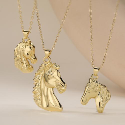 Ожерелье ручной латунные, Латунь, с 5cm наполнитель цепи, плакированный настоящим золотом, ювелирные изделия моды & регулируемый & разные стили для выбора & Женский, Много цветов для выбора, длина:Приблизительно 45 см, продается Strand