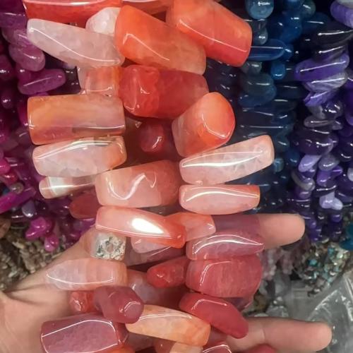 агатовые бисеры, Агат, Геометрический узор, DIY, Много цветов для выбора длина:Приблизительно 37 см, продается Strand